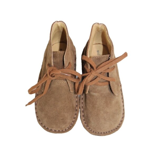 Polo Ralph Lauren Brown Suede Leather Chukka Boots Size 8 Boys NEW NWOB - Picture 7 of 7